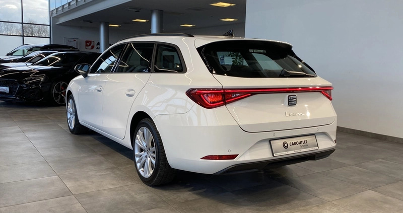 Seat Leon cena 78900 przebieg: 69100, rok produkcji 2021 z Skoczów małe 326